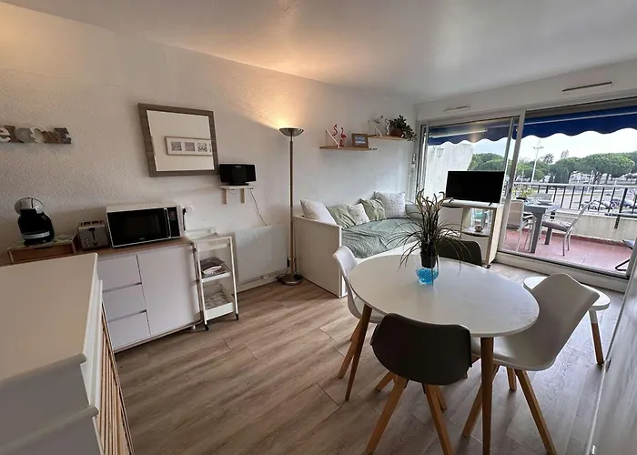 Apartamento 2 Pièces Climatisé Avec Parking, Terrasse - Port Camargue - Fr-1-731-110 Le Grau-du-Roi