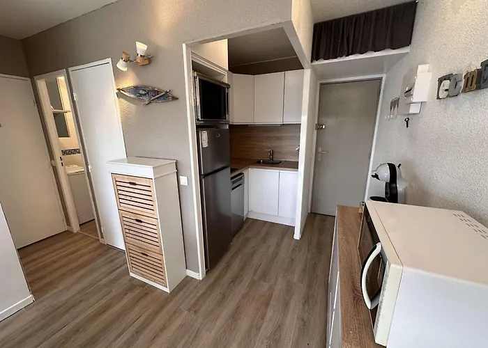 2 Pièces Climatisé Avec Parking, Terrasse - Port Camargue - Fr-1-731-110 Apartamento